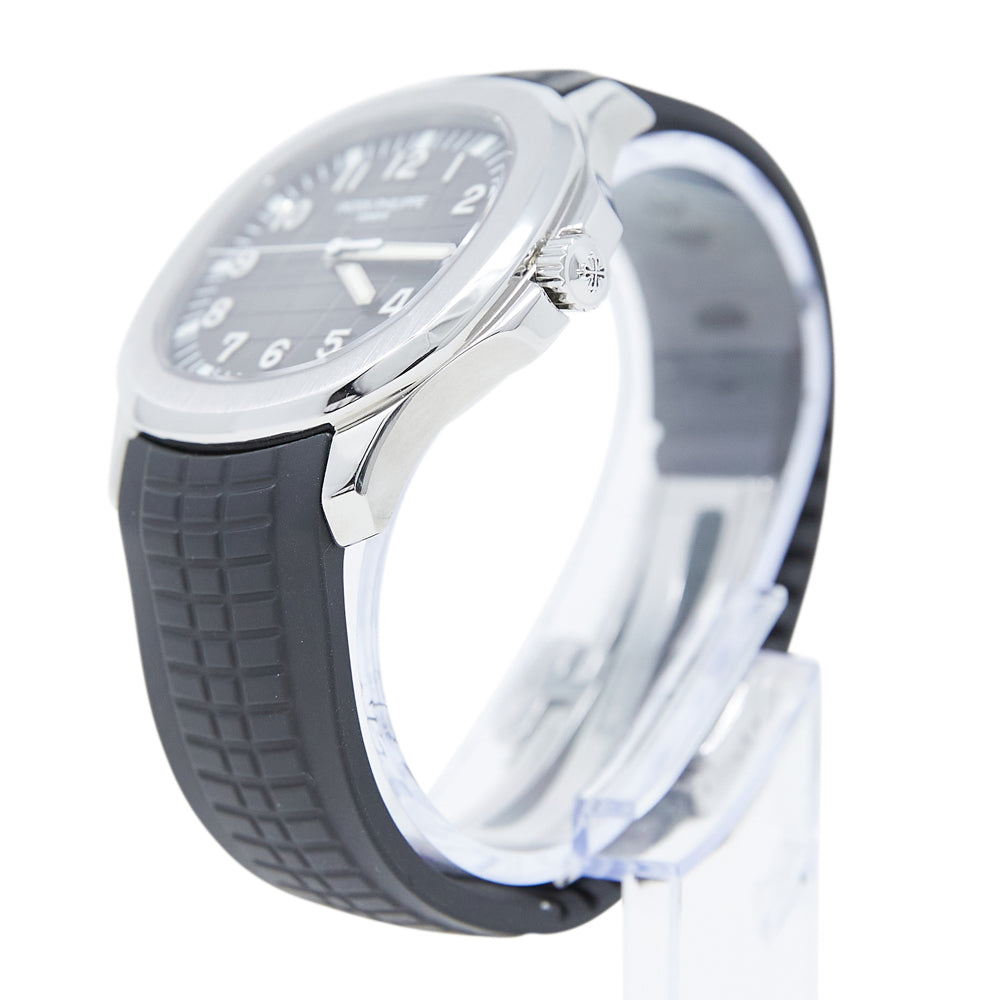 Patek Philippe Aquanaut Black Dial on Black Rubber 5167A-001 Complete 2008