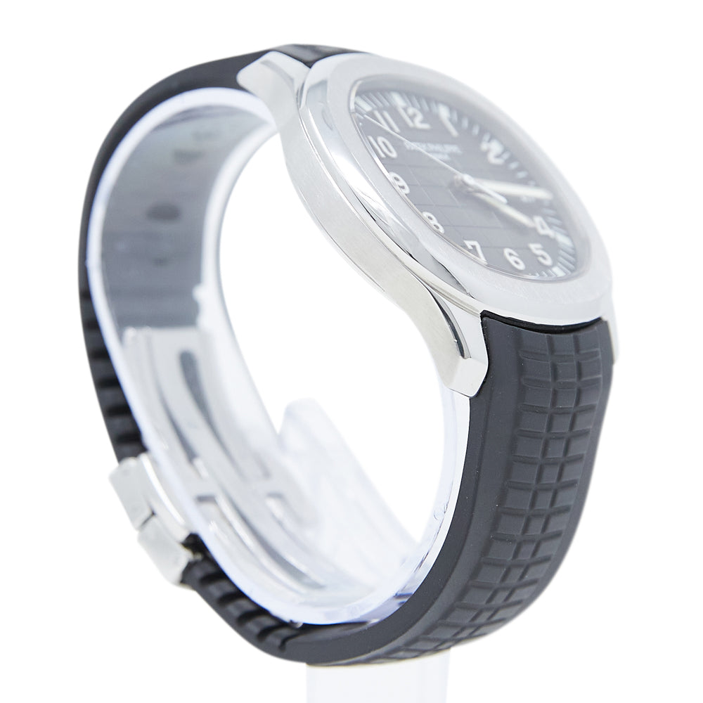 Patek Philippe Aquanaut Black Dial on Black Rubber 5167A-001 Complete 2008