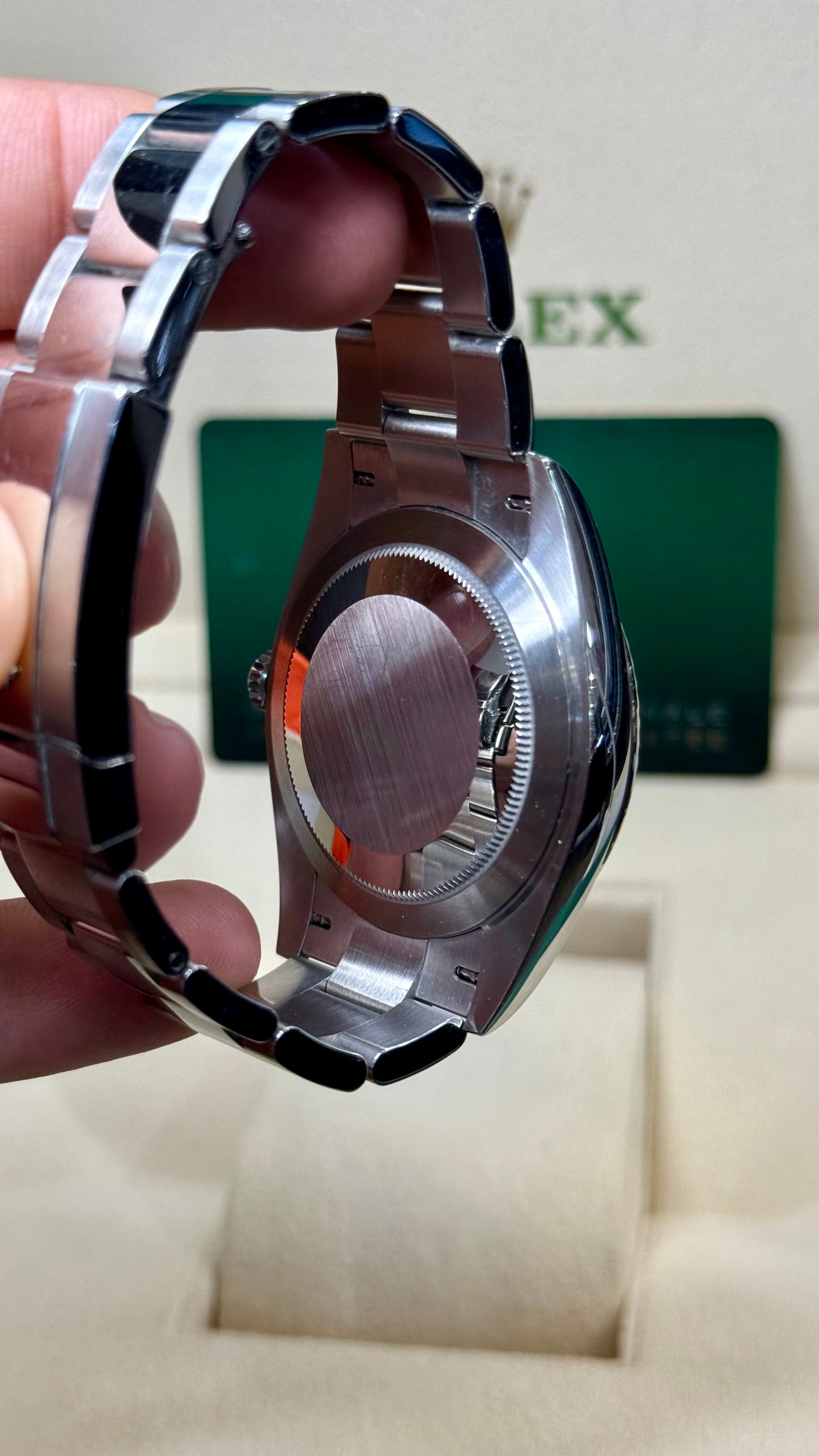 Rolex Datejust 41 Black Dial on Oyster 126334-0017 Card 2024