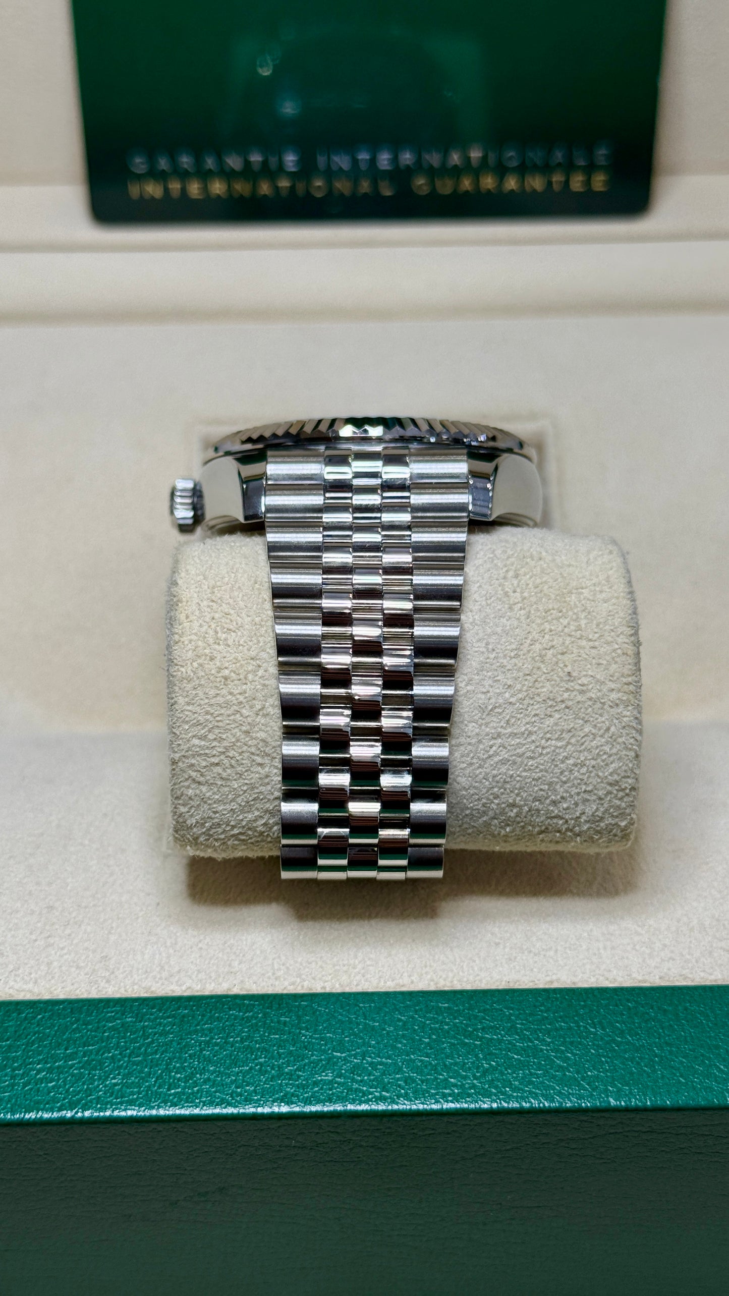 Rolex SkyDweller Bright Blue Dial on 326934 Card 2023